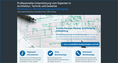 Desktop Screenshot of betriebsanlage.info